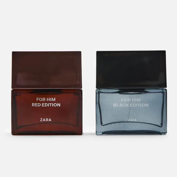 عطر دو قلو مردانه زارا رد ادیشن و بلک ادیشن