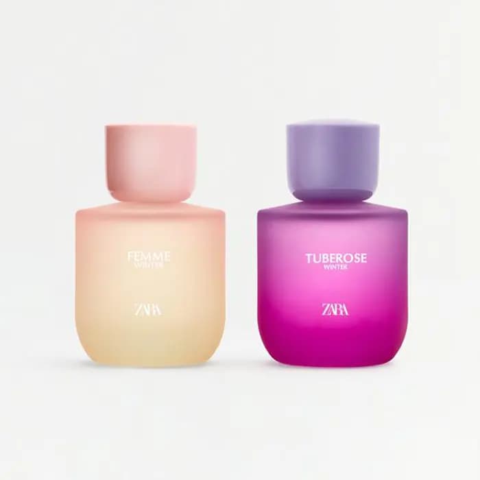 عطر دو قلو و زارا وینتر کالکشن فم و تیوب رز