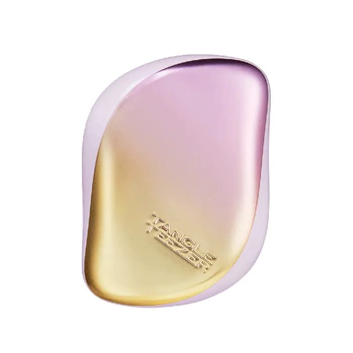 برس مو تنگل تیزر مدل کامپکت اسلایدر رنگ Lilac Yellow Chrome