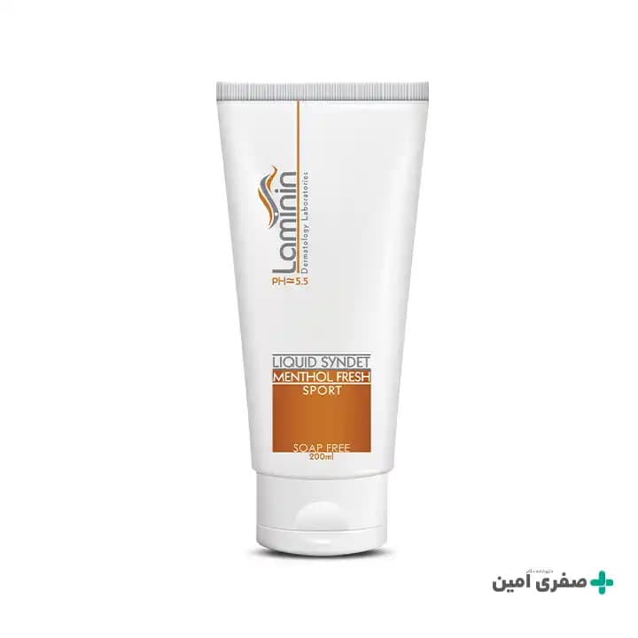کرم ژل شوینده غیرصابونی صورت و بدن مخصوص ورزشکاران لامینین