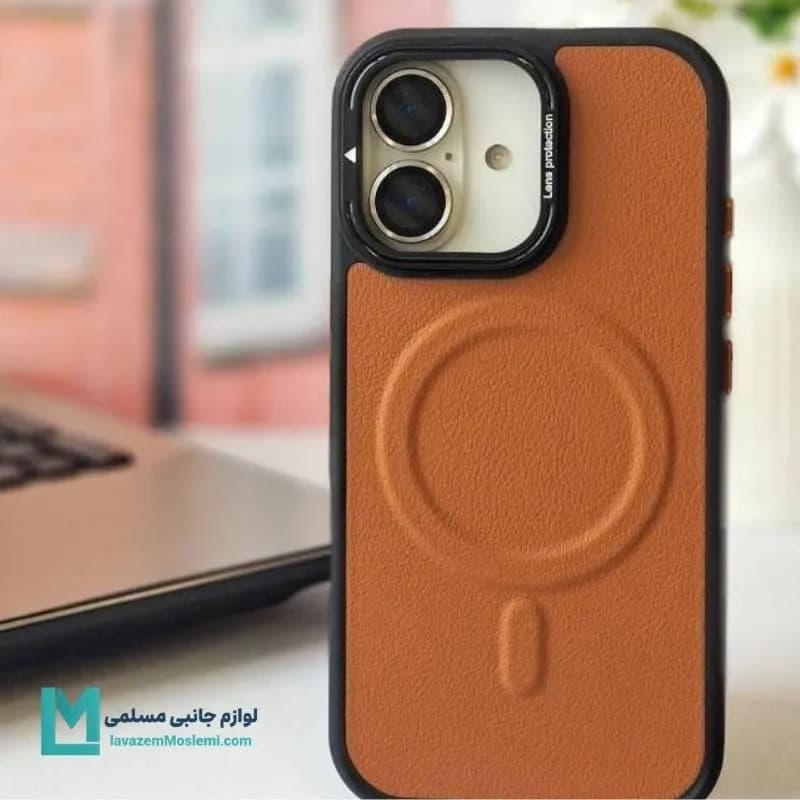 قاب گوشی چرم مگ‌سیف کد C3233 | لوازم جانبی مسلمی — تصویر ۲