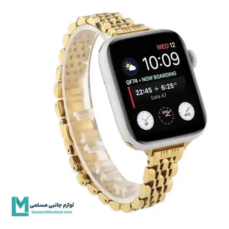 بند اپل واچ رولکس 7بید نازک کد W1019 | لوازم جانبی مسلمی — تصویر ۲