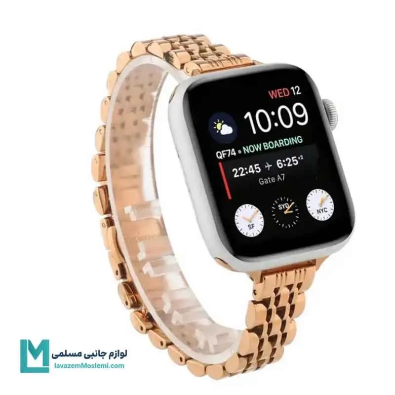 بند اپل واچ رولکس 7بید نازک کد W1019 | لوازم جانبی مسلمی — تصویر ۶