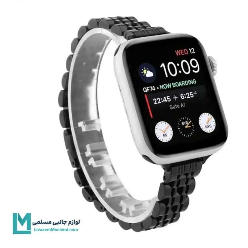 بند اپل واچ رولکس 7بید نازک کد W1019 | لوازم جانبی مسلمی