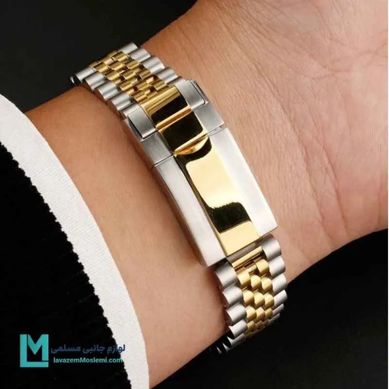 بند اپل واچ رولکس ژوبلی-ساب ماینر کد W1017 | لوازم جانبی مسلمی — تصویر ۳