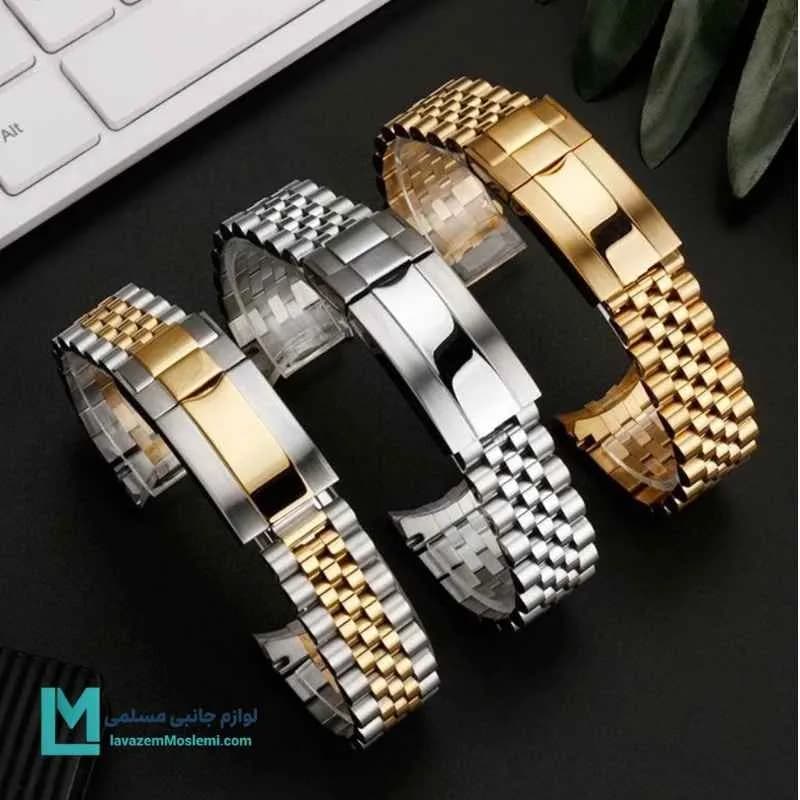 بند اپل واچ رولکس ژوبلی-ساب ماینر کد W1017 | لوازم جانبی مسلمی