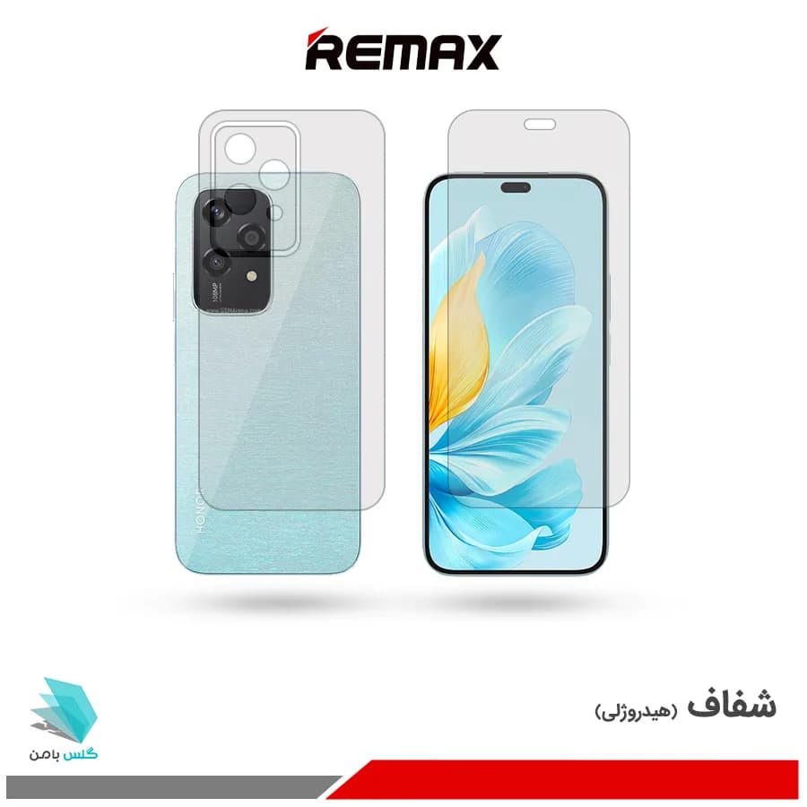گلس پشت و رو آنر 200 Lite شفاف برند ریمکس