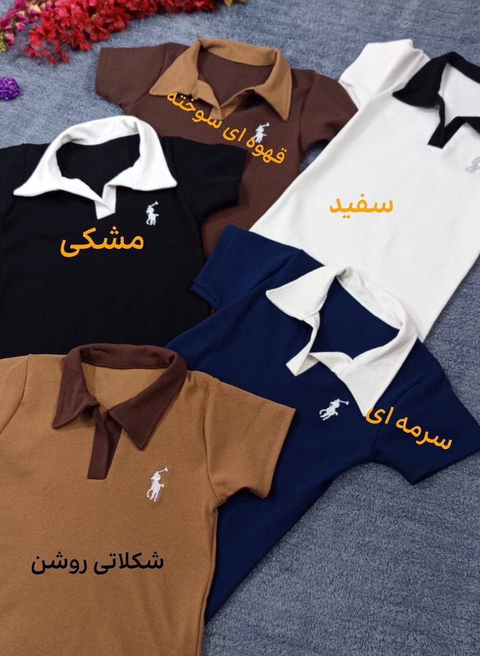 پلو شرت دخترانه ارسال رایگان کد۴۴ — تصویر ۴
