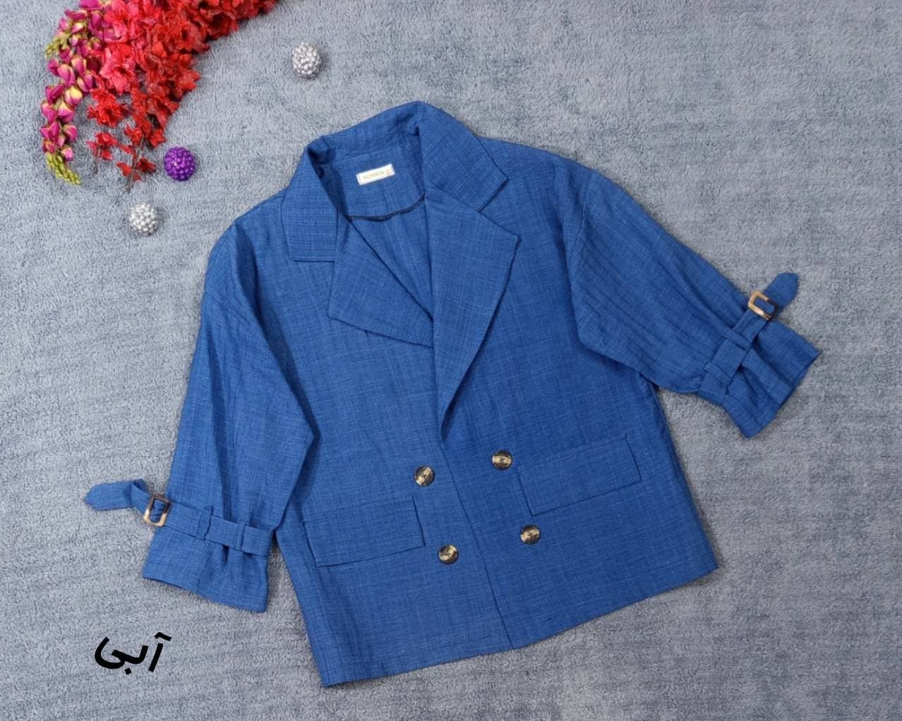 کت زنانه شیک ژاکارد ارسال رایگان کد ۶۲ — تصویر ۶