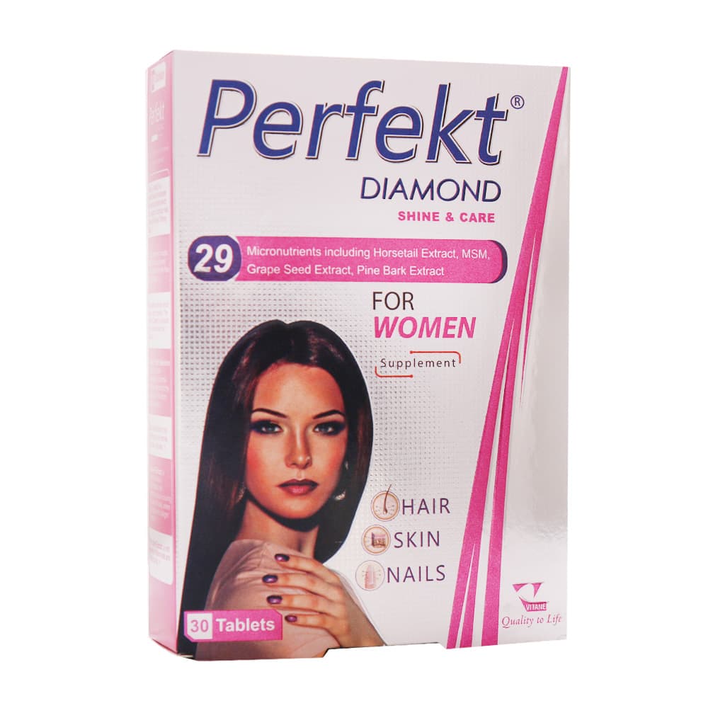 قرص پرفکت دایموند بانوان ویتان 30 عدد Vitane Perfekt Diamond For Women 30 Tablets
