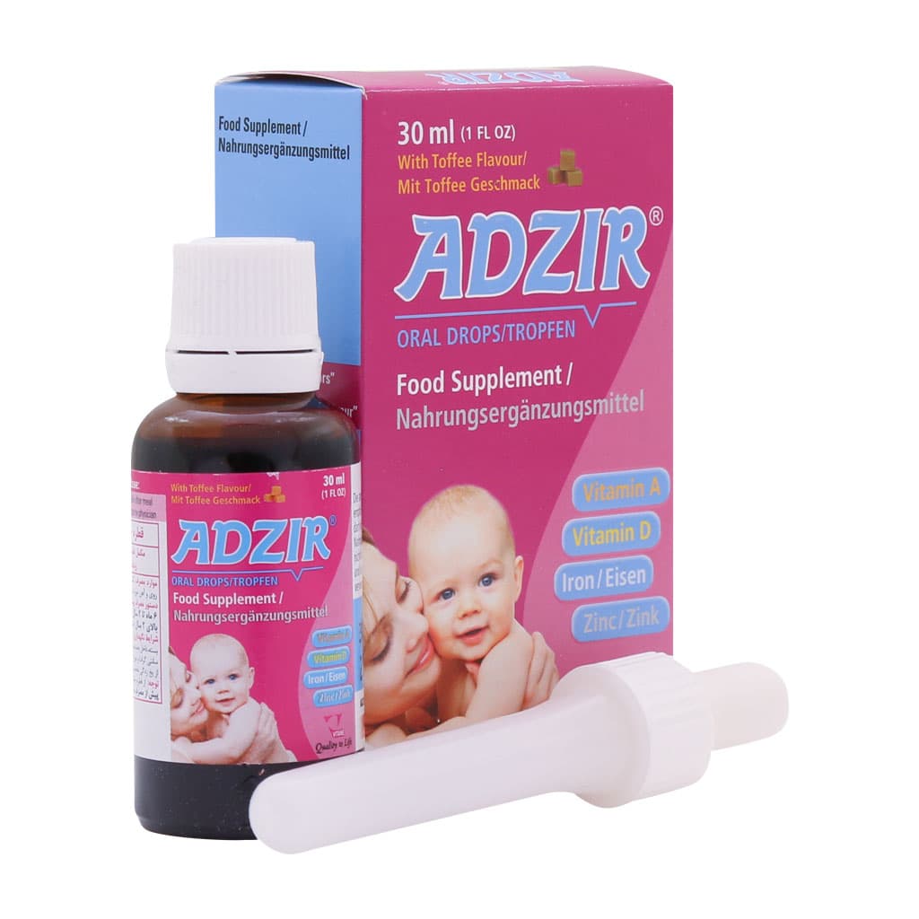 قطره آدزیر ویتان ۳۰ میلی لیتر Vitane Adzir Oral Drops 30 ml