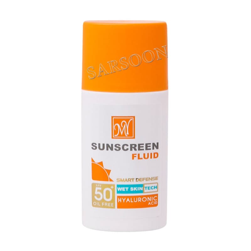 فلوئید ضد آفتاب SPF50 مای مدل Hyaluronic Acid پوست نرمال50 میلی لیتر(تاریخ نزدیک) My spf50 Sunscreen Fluid 50 ml