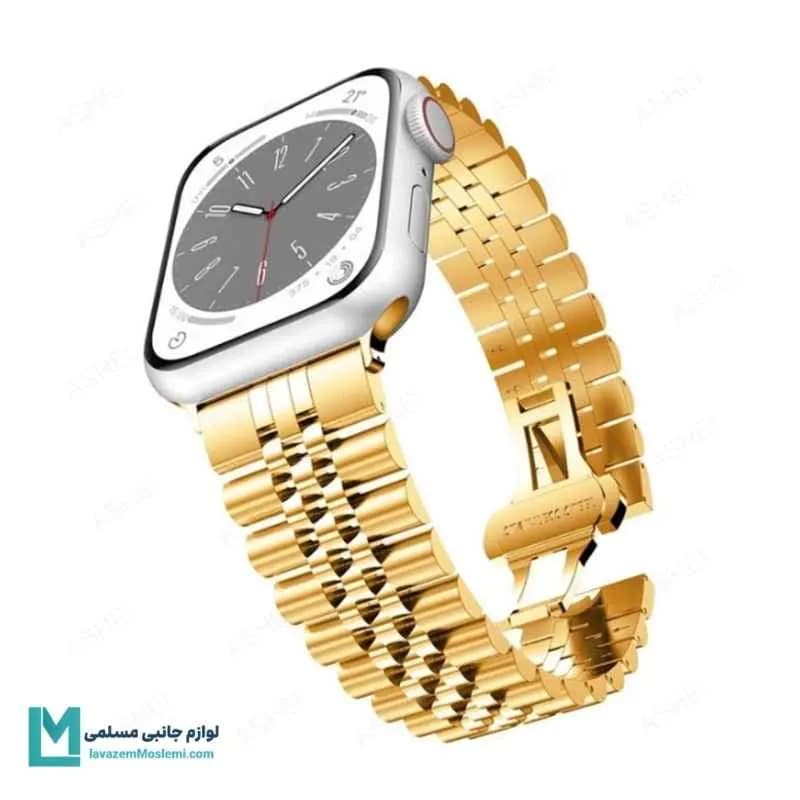 بند اپل واچ رولکس لانگینس 5بید کد W1015 | لوازم جانبی مسلمی — تصویر ۴