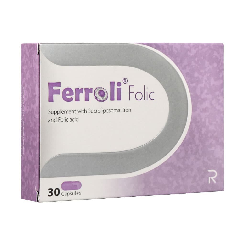 کپسول فرولی فولیک رستاژن 30 عدد Rastagene Ferroli Folic 30 Caps