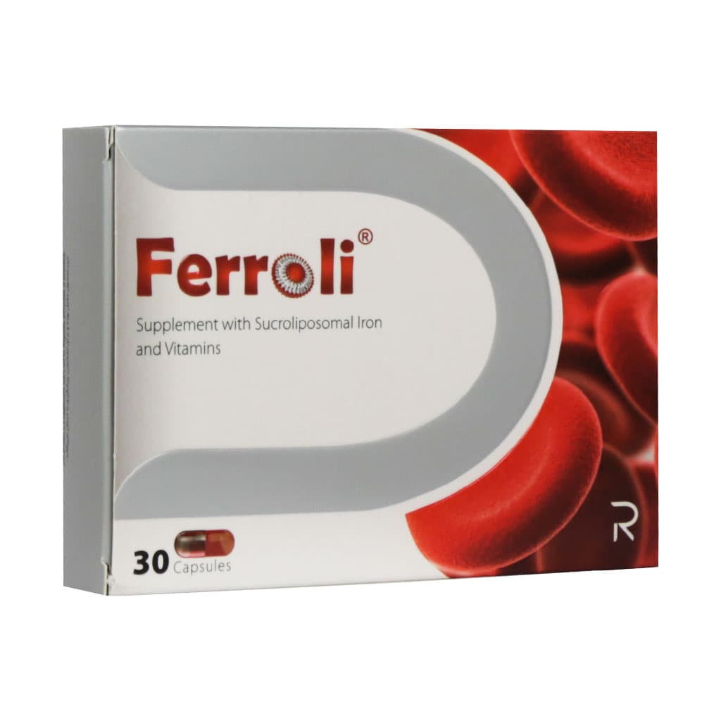 کپسول فرولی رستاژن 30 عدد Rastagene Ferroli 30 Caps