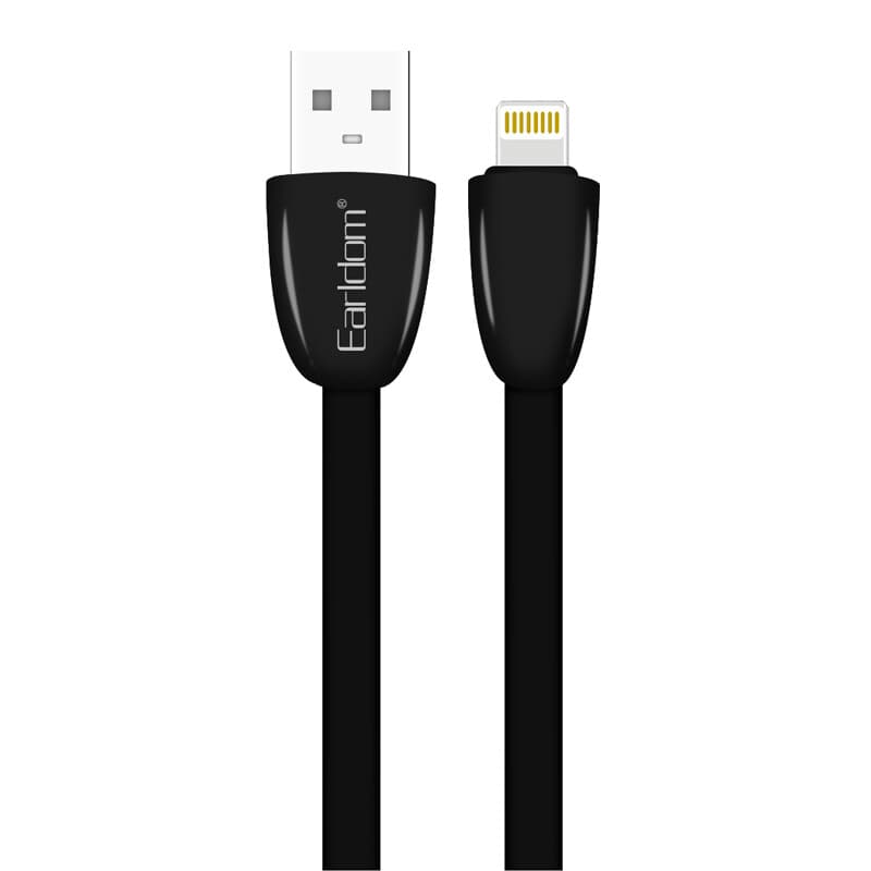 کابل آیفونی فست شارژ 2.4 آمپر ارلدام EC-111i طول 3 متر — تصویر ۳