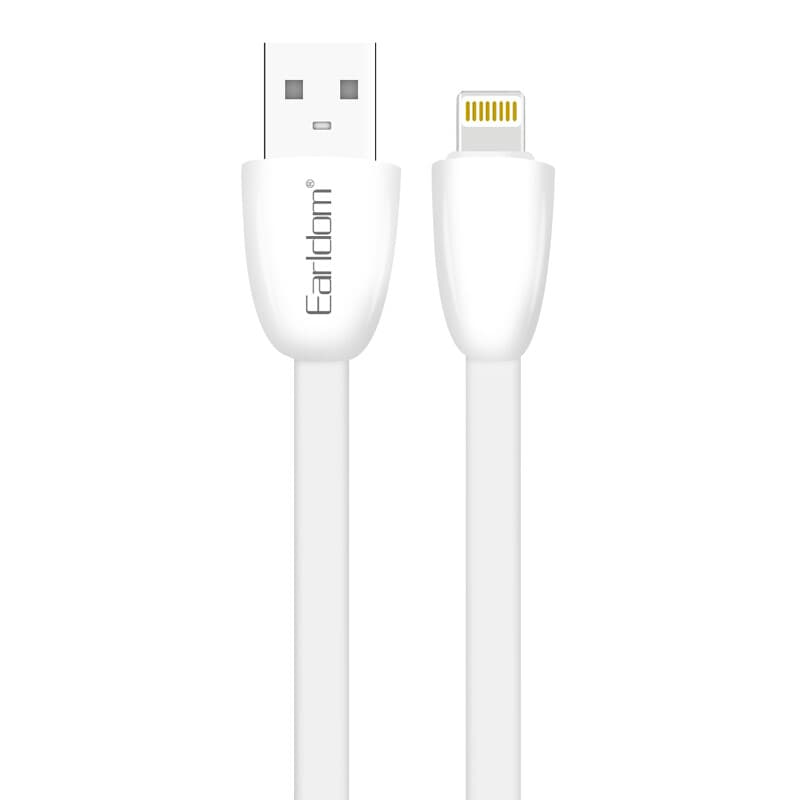 کابل آیفونی فست شارژ 2.4 آمپر ارلدام EC-111i طول 3 متر — تصویر ۲