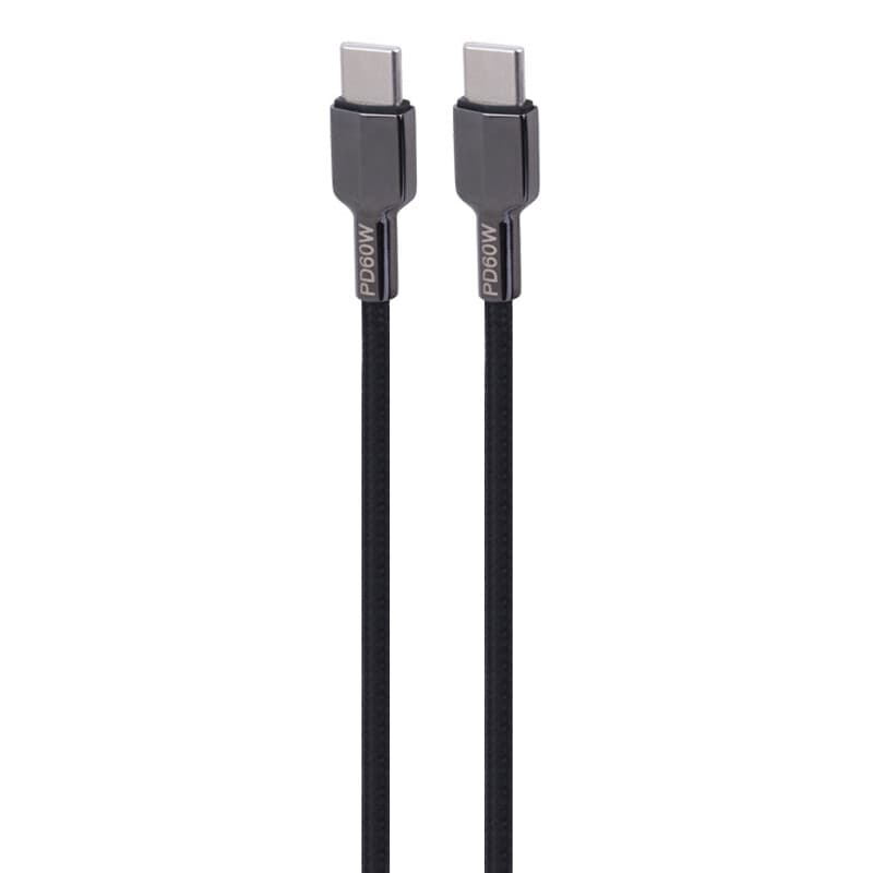 کابل دو سر تایپ سی فست شارژ 60 وات ایکس او XO-NB-Q183B طول 1 متر — تصویر ۲