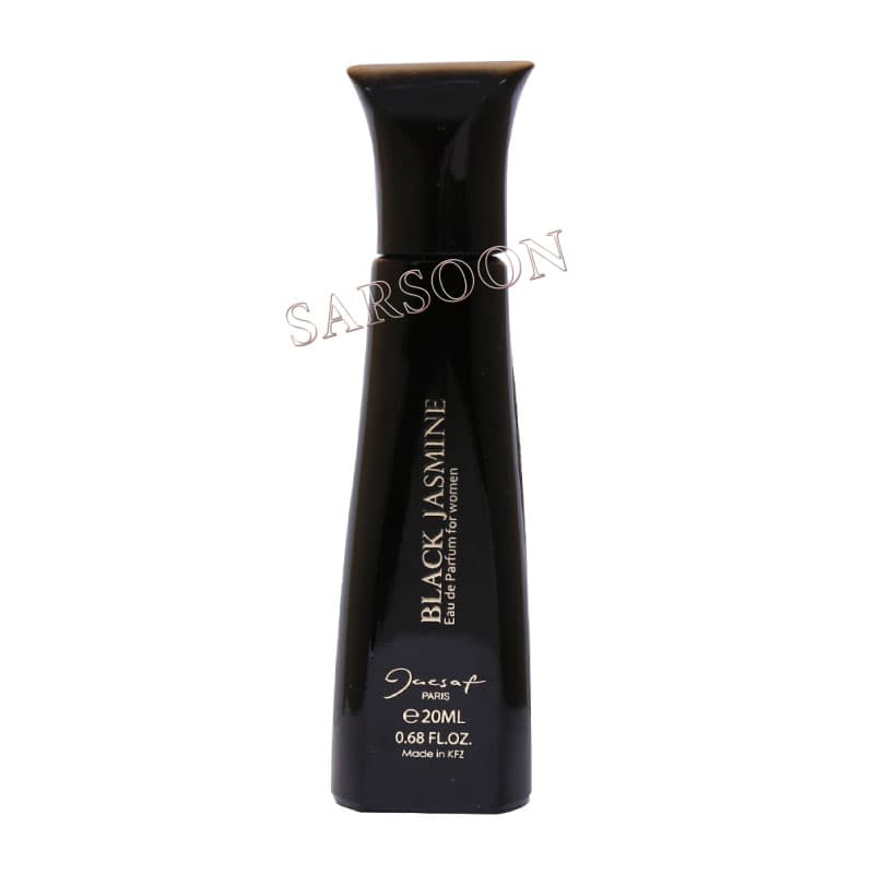 عطر جیبی زنانه ژک ساف مدل Black Jasmine حجم 20 میلی لیتر Jacsaf Black Jasmine Eau De Parfum For Women 20 ml