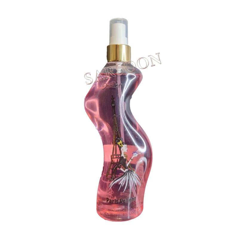 بادی اسپلش پاریس دیلایت (Paris Delight) برند ژک ساف Jacsaf Paris Delight BodySplash For Women 250ml