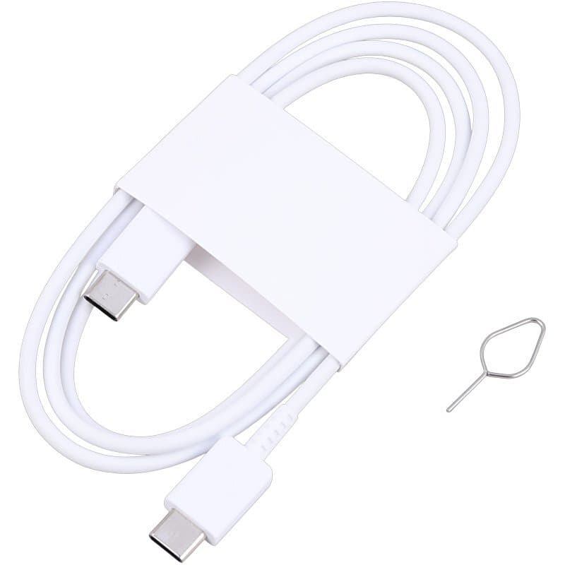 کابل دو سر تایپ سی فست شارژ سامسونگ Galaxy A16 طول 1 متر سرجعبه + جعبه گوشی و سوزن سیم کارت — تصویر ۵