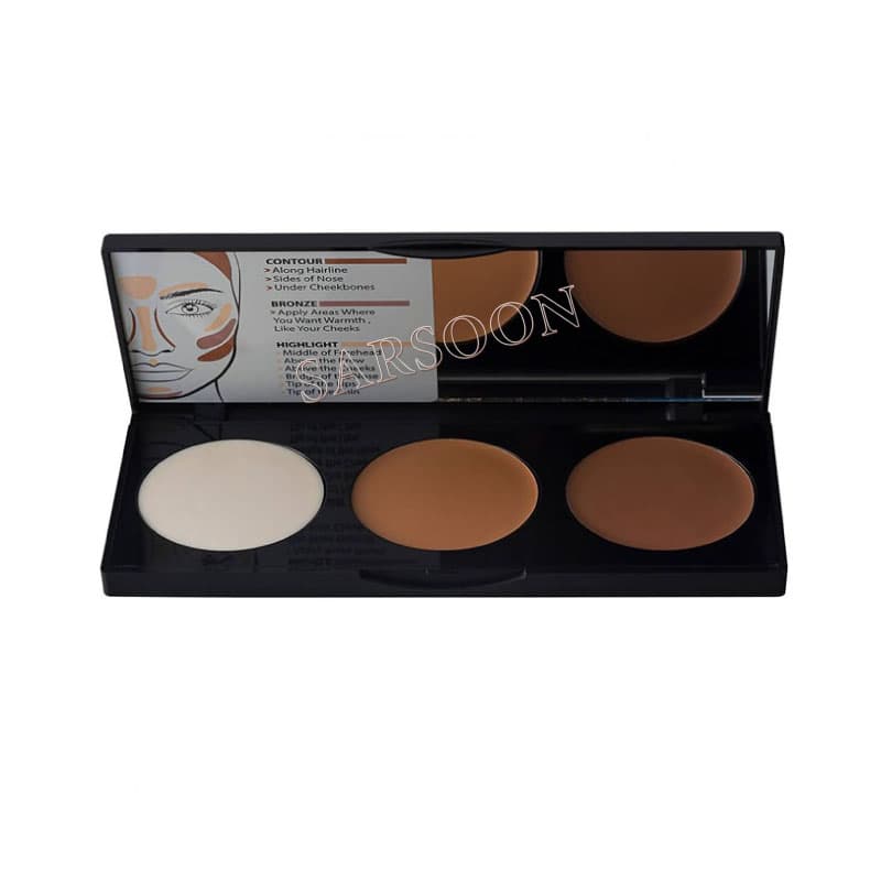 پالت کرمی کانتور پرفکتینگ نوت Note Perfecting Contour Cream Pallet 12 ml