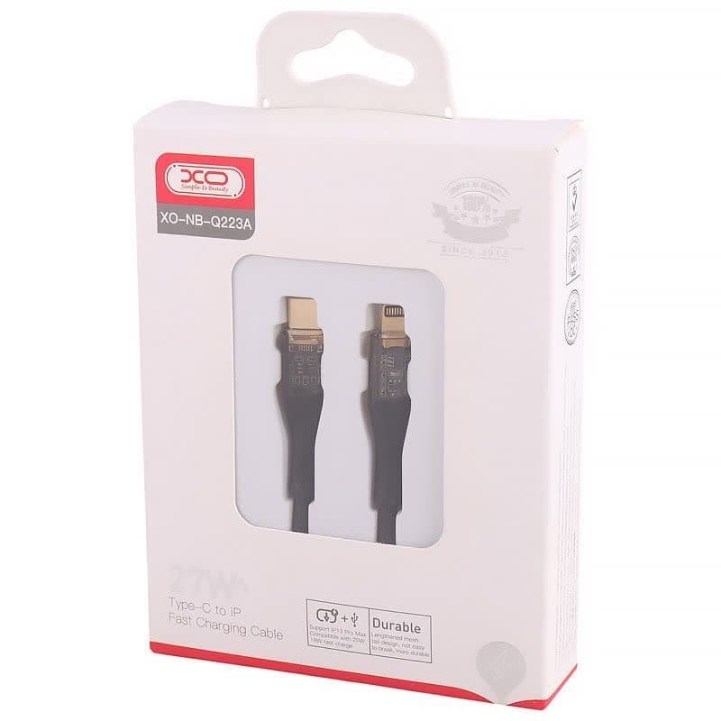 کابل تایپ سی به لایتنینگ فست شارژ 27 وات ایکس او XO-NB-Q223A طول 1 متر — تصویر ۶