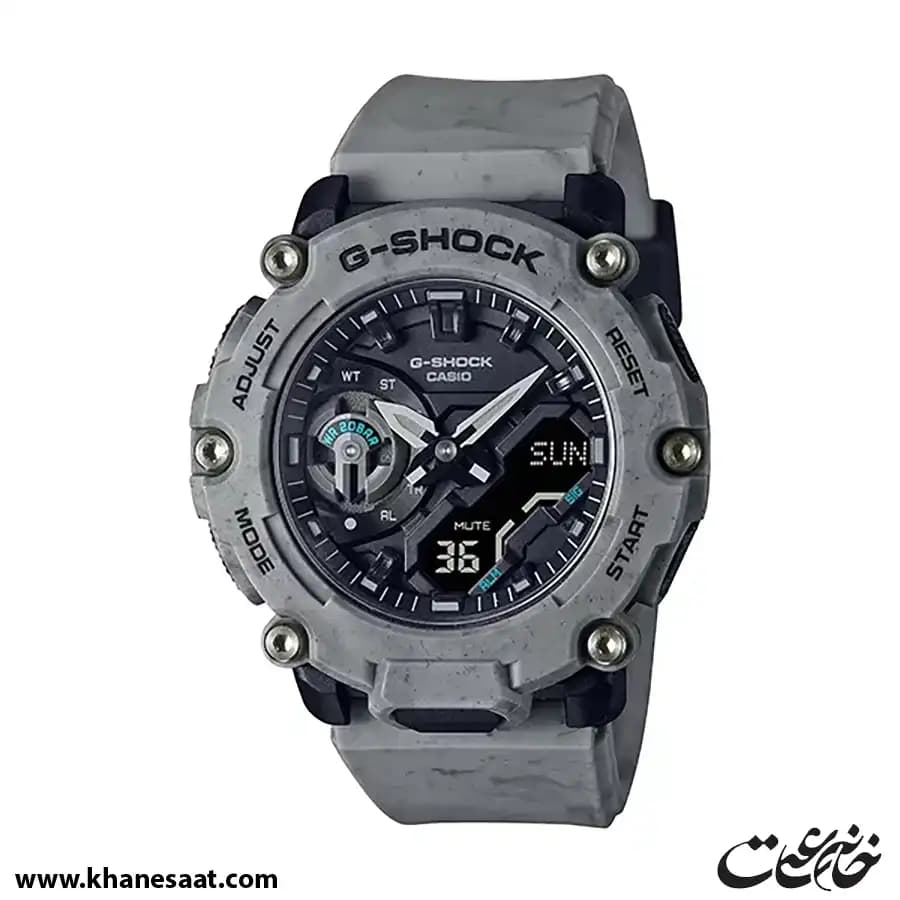 ساعت مچی مردانه کاسیو جی شاک اصل مدل GA-2200SL-8ADR — تصویر ۶