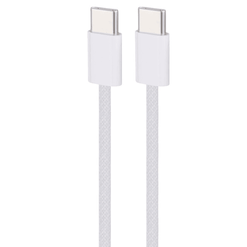 کابل دو سر تایپ سی فست شارژ 60 وات اپل MQKJ3ZM/A طول 1 متر — تصویر ۳