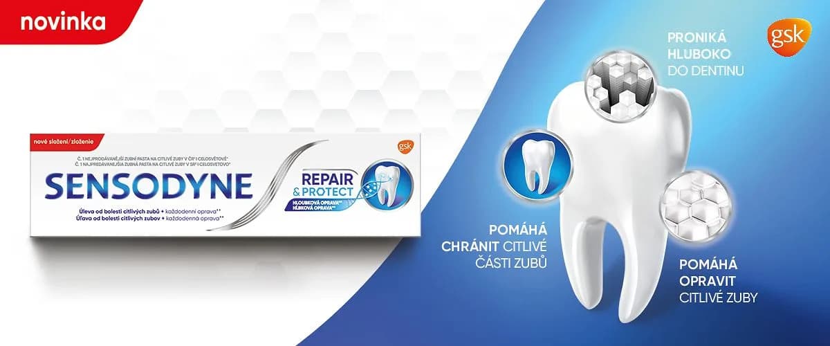 خمیر دندان سنسوداین مدل Repair and Protect Original حجم 75 میل — تصویر ۳
