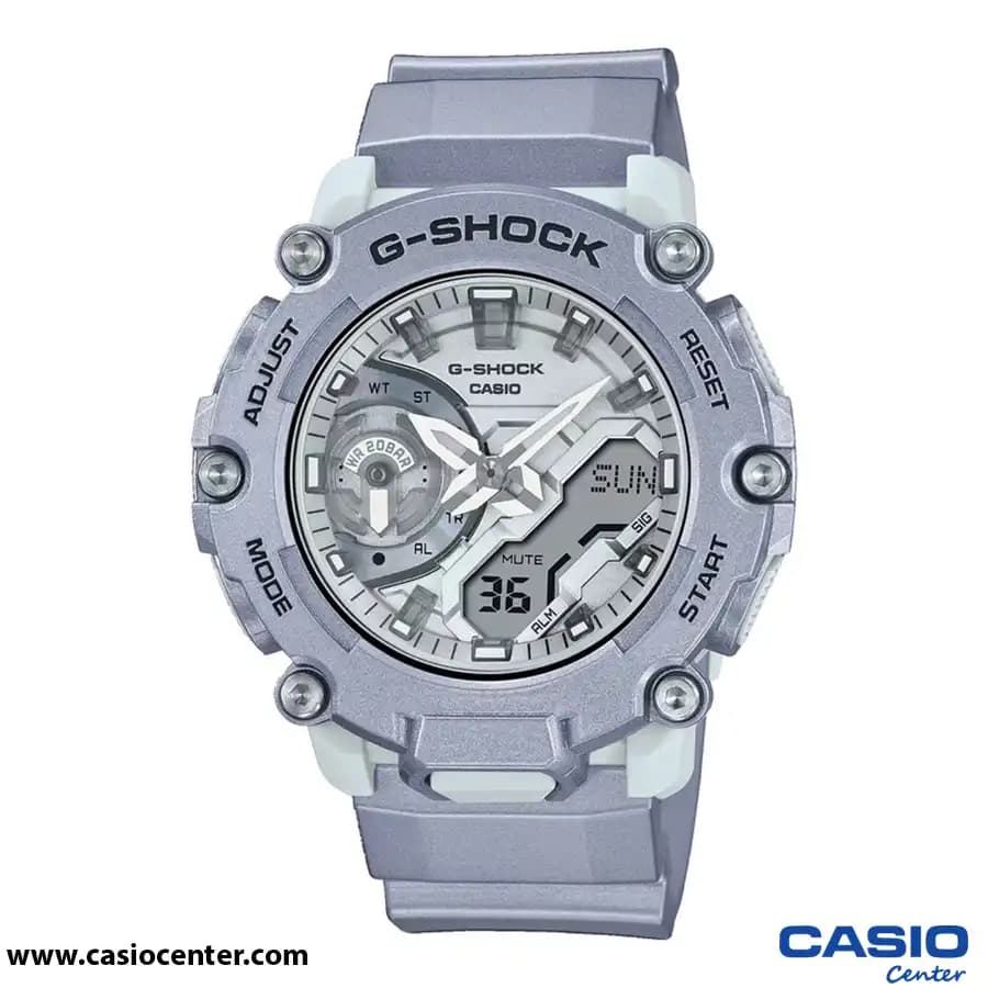ساعت مچی مردانه کاسیو جی شاک اصل مدل GA-2200FF-8ADR