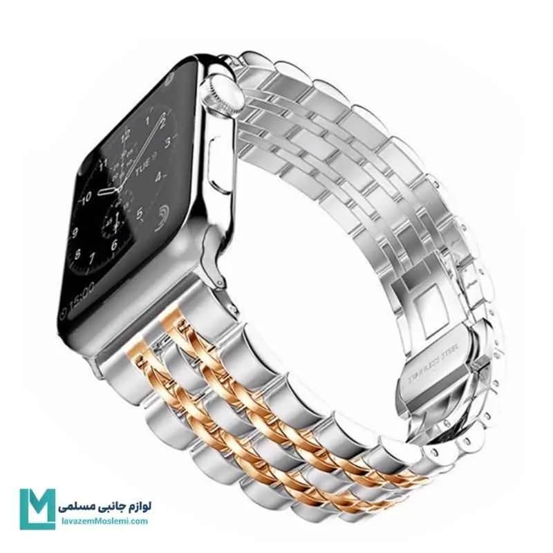 بند اپل واچ رولکس 7بید کد W1011 | لوازم جانبی مسلمی — تصویر ۳