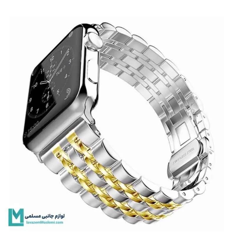 بند اپل واچ رولکس 7بید کد W1011 | لوازم جانبی مسلمی — تصویر ۷
