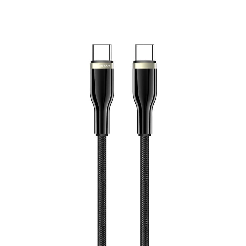 کابل دو سر تایپ سی فست شارژ 60 وات هایکو استار HS-106C-C طول 1 متر — تصویر ۳