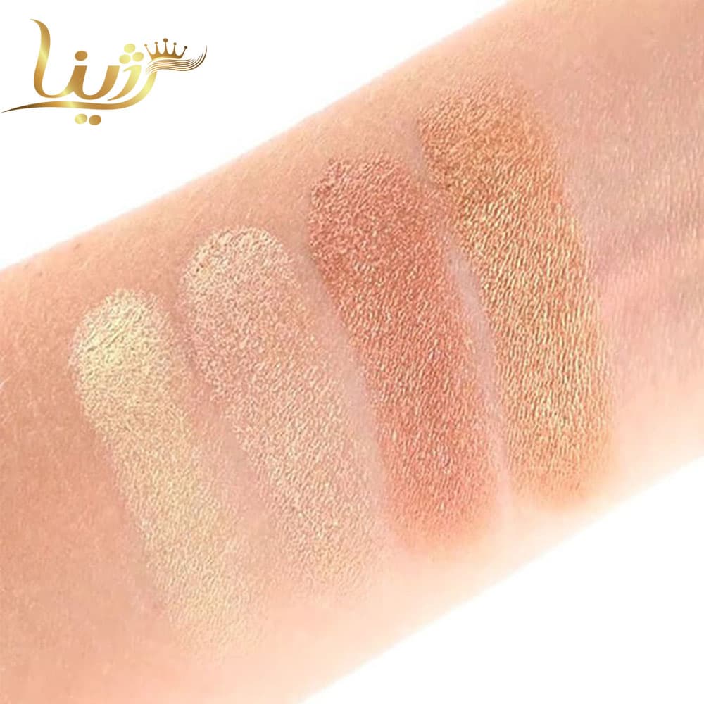 پالت هایلایتر رولوشن مدل Lustre Lights Heatwave — تصویر ۴