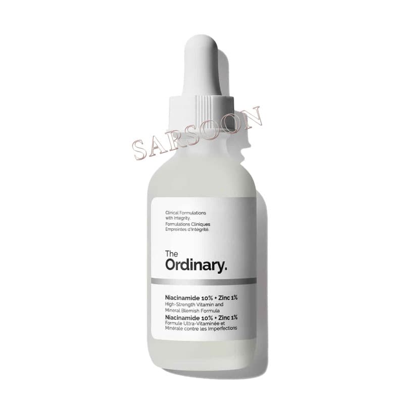 سرم نیاسینامید 10% + زینک 1% اوردینری The Ordinary Niacinamide 10% + Zinc 1%