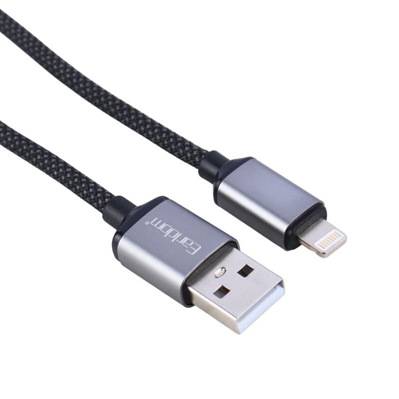 کابل لایتنینگ فست شارژ 3 آمپر ارلدام EC-200L طول 2 متر — تصویر ۲
