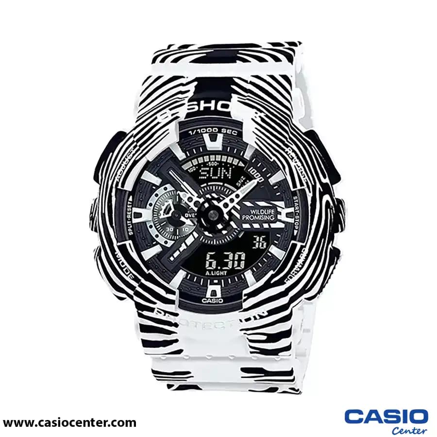 ساعت مچی مردانه کاسیو جی شاک اصل مدل GA-110WLP-7ADR