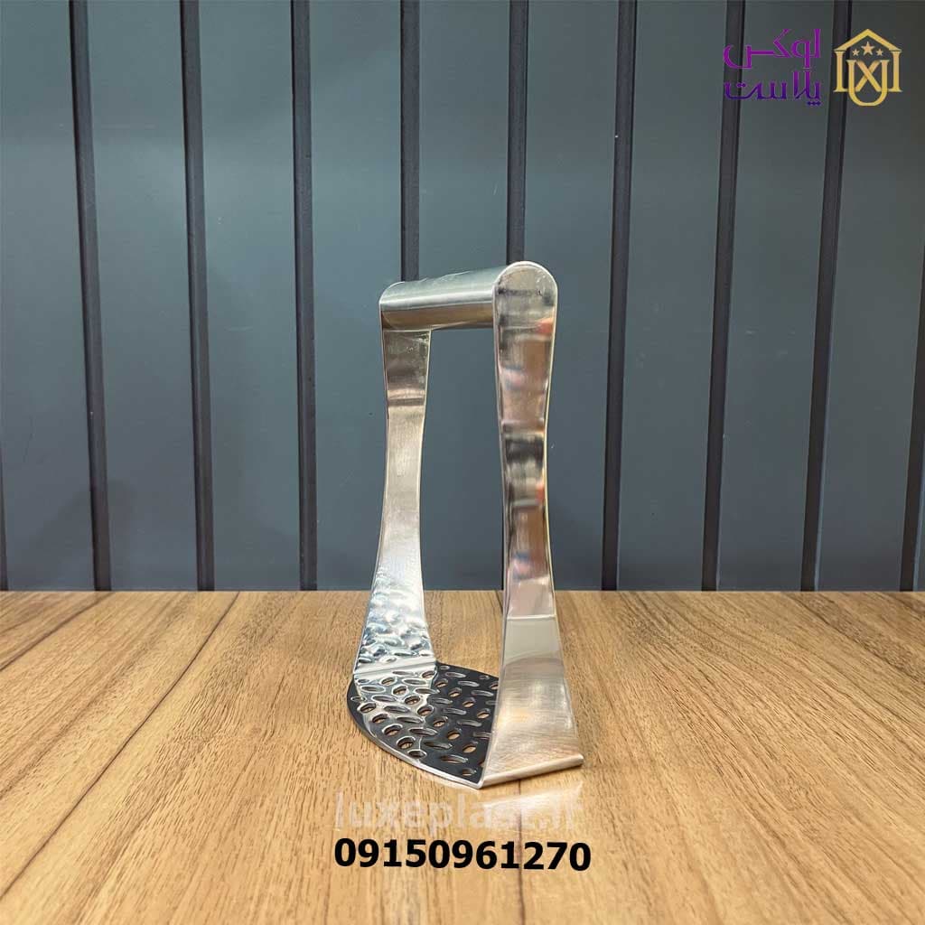 پوره کن استیل شنگیا در 2 مدل دسته چوبی و استیل — تصویر ۵
