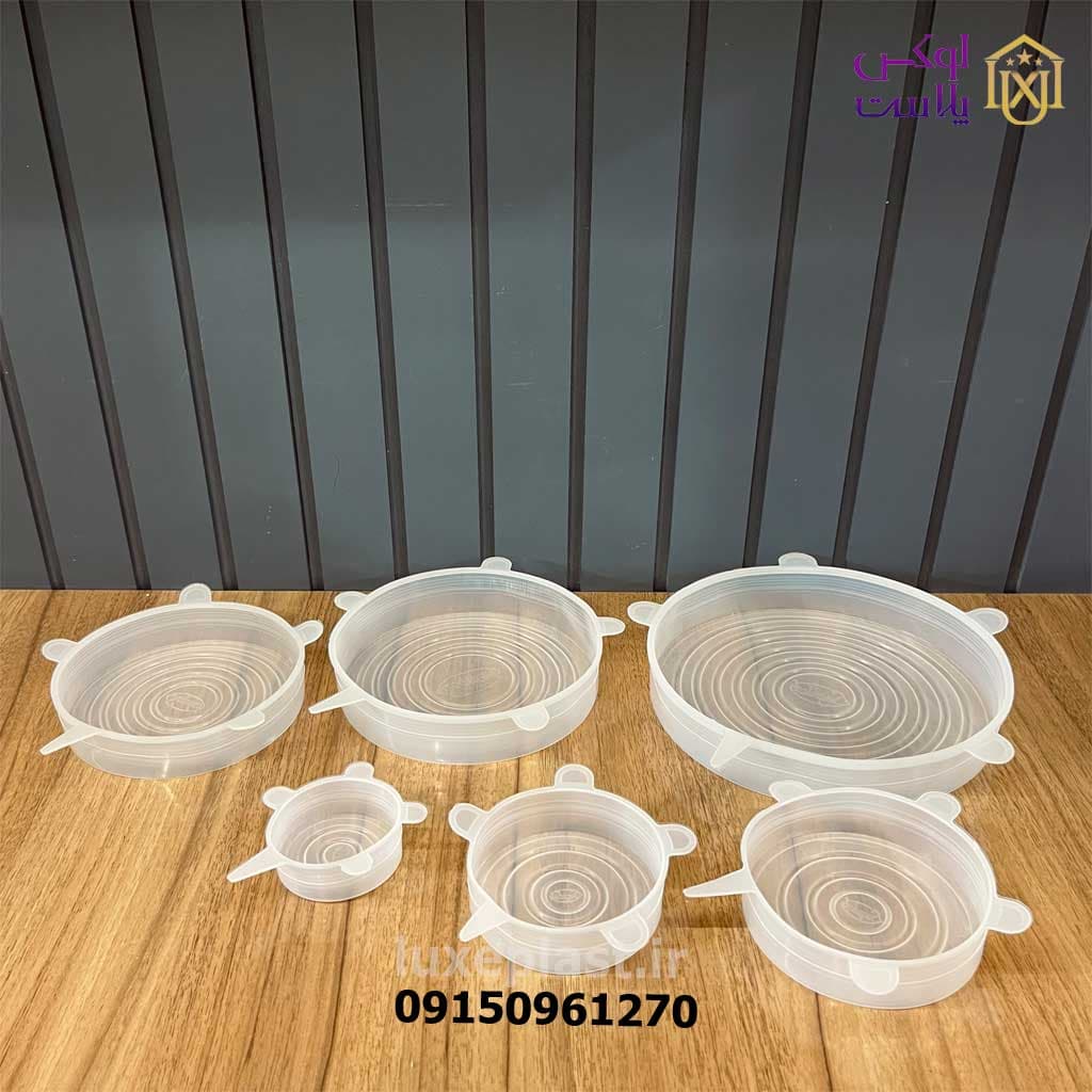درپوش سیلیکونی ظروف بسته 6 عددی7156 — تصویر ۳