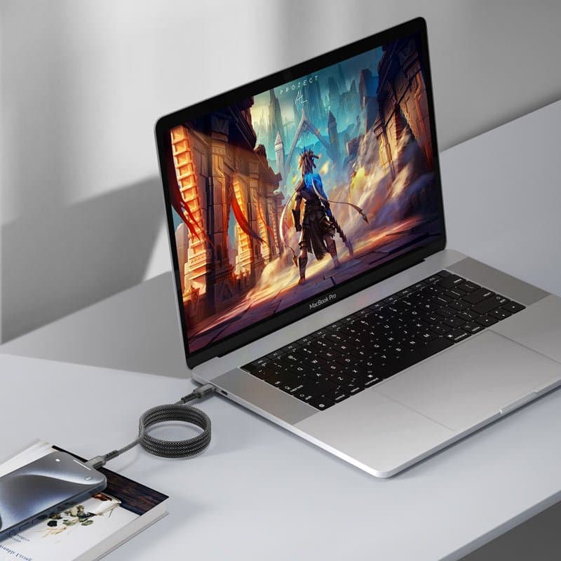 کابل دو سر تایپ سی فست شارژ 60 وات ایکس او XO-NB-Q267 طول 1 متر — تصویر ۴