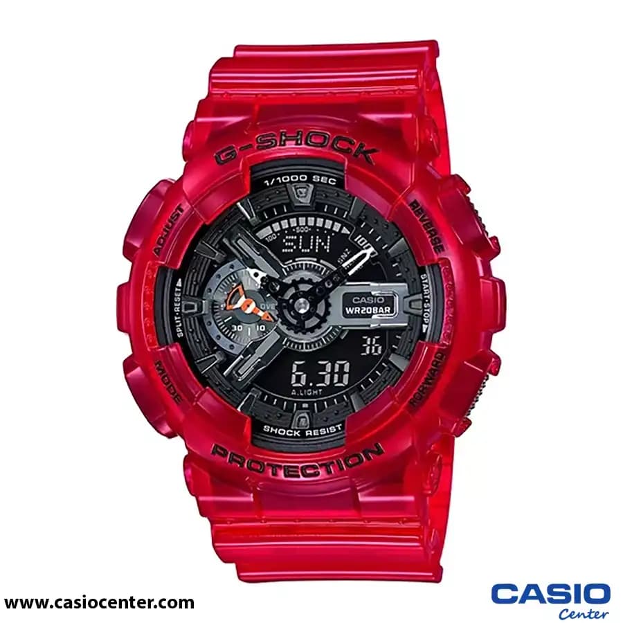ساعت مچی مردانه کاسیو جی شاک اصل مدل GA-110CR-4ADR