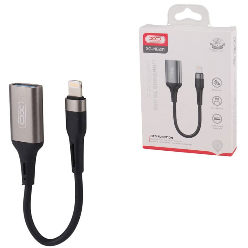 تبدیل USB OTG به لایتنینگ ایکس او XO-NB201