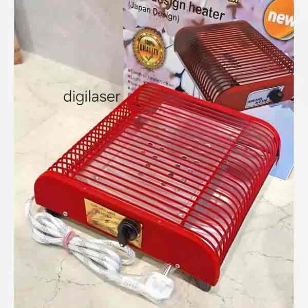 کرسی برقی طبی کم مصرف 400 وات مهرآذین | با المنت شیشهای هالوژنی و روکش مخمل نسوز