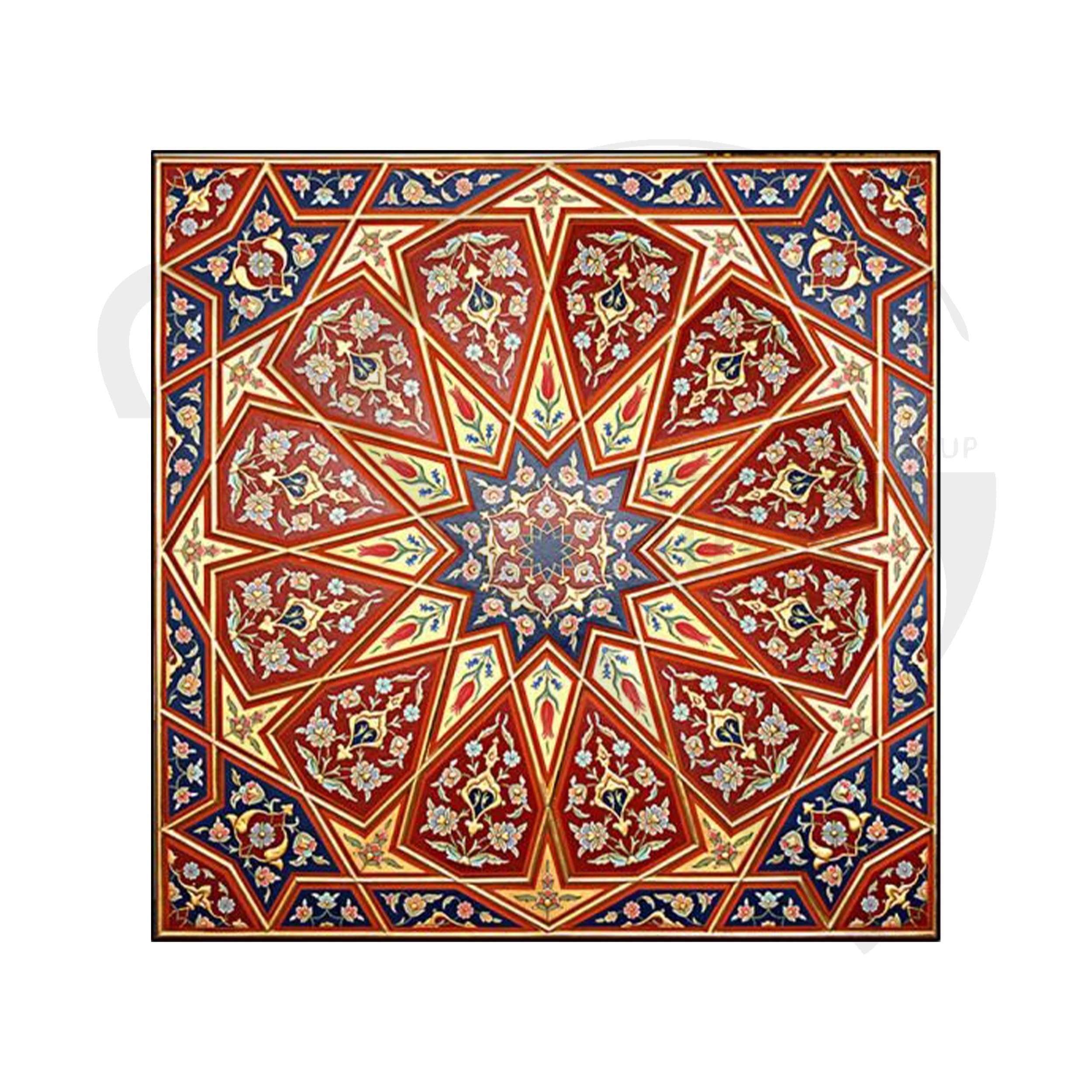 کاشی سقف مسجد کد T043