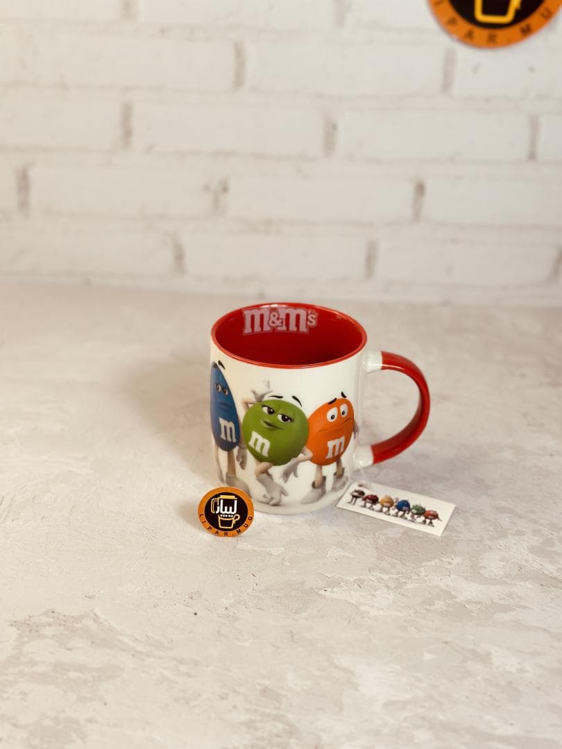 ماگ اورجینال سرامیکی M&M سه حجم کد 0077 — تصویر ۲