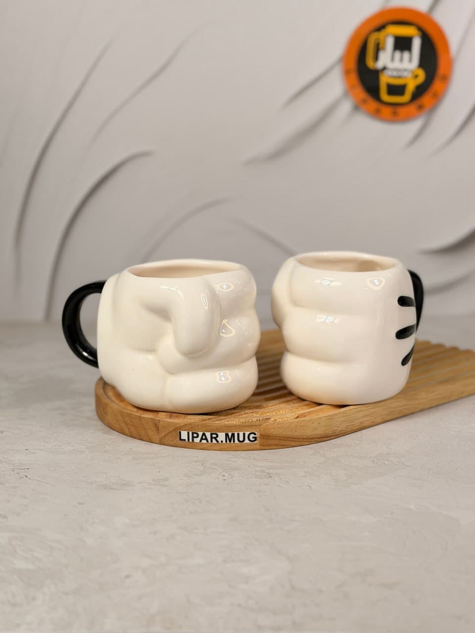 ماگ طرح دیزنی دست ساز مشت میکی موس کد 6560