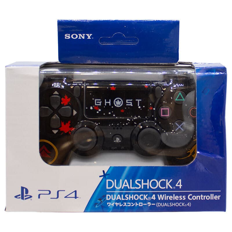 دسته بازی بی سیم SONY PlayStation 4 DualShock 4 High Copy طرح Ghost of Tsushima — تصویر ۴
