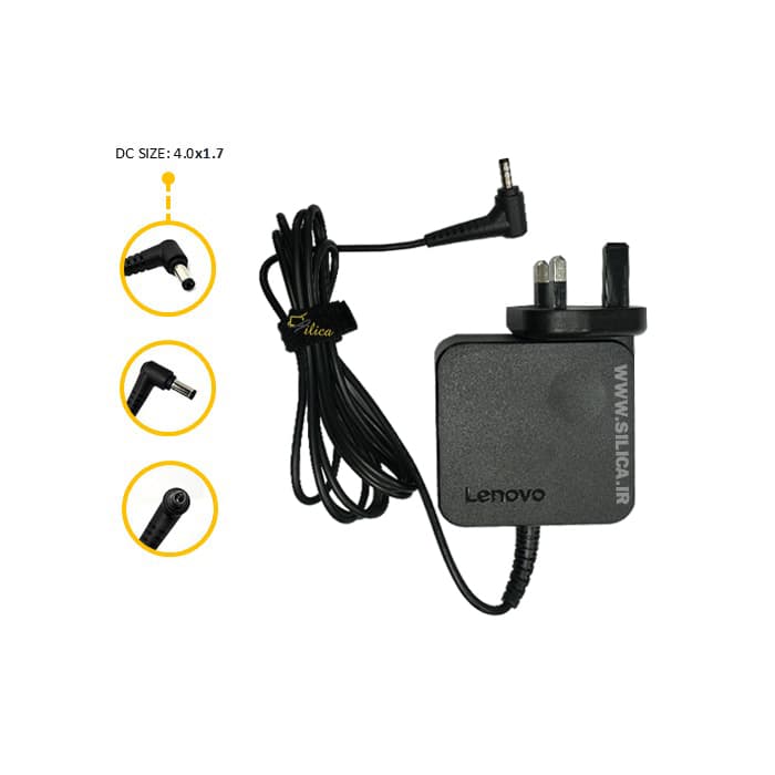 آداپتور و شارژر لپ تاپ اورجینال مربعی لنوو LENOVO 20V 2.25A