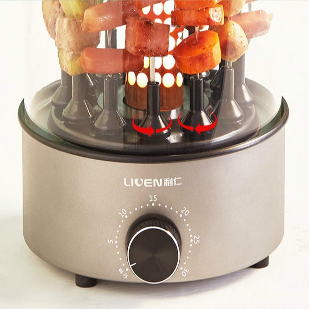 کباب پز چند منظوره شيائومی مدل LIVEN Barbecue KLJ121 — تصویر ۶